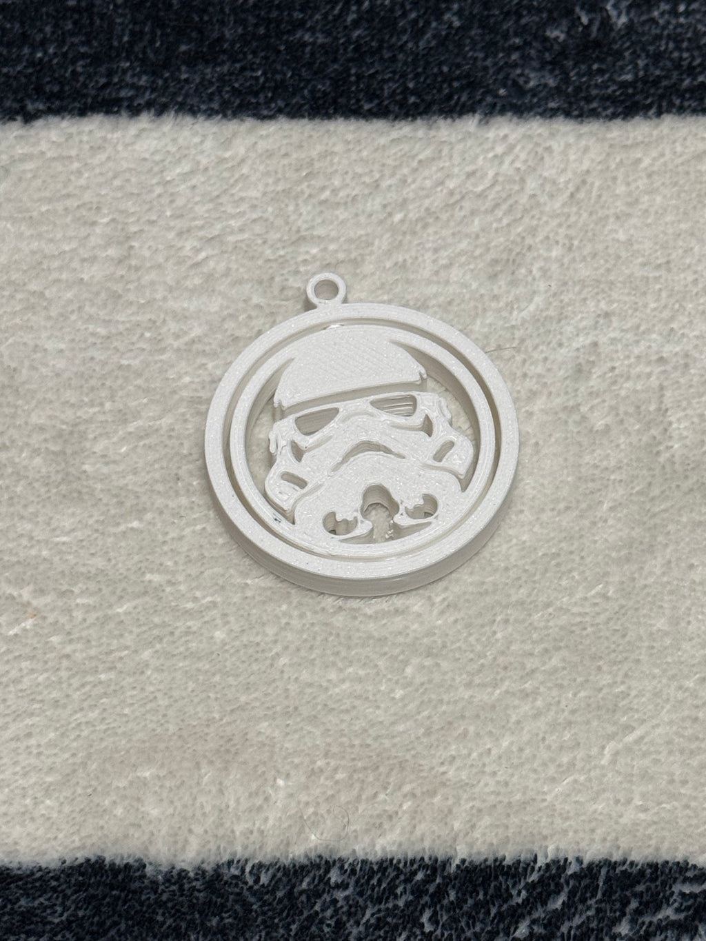 Stormtrooper spinning keychain